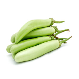 Agri Bazar Long Green Brinjal Seeds